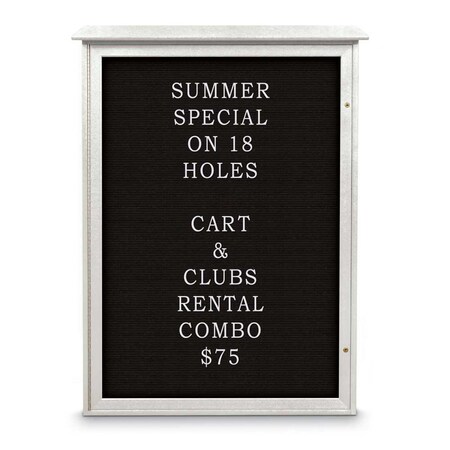 United Visual Products Indoor Enclosed Combo Board, 72"x36", White Frame/Burgundy & Cloud UVCB7236W-BURGUN-CLOUD